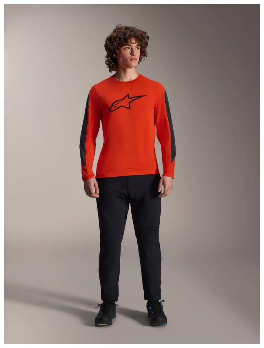 Джерсі Alpinestars A-DURA ASTAR LS JERSEY SPICY ORNGE, M