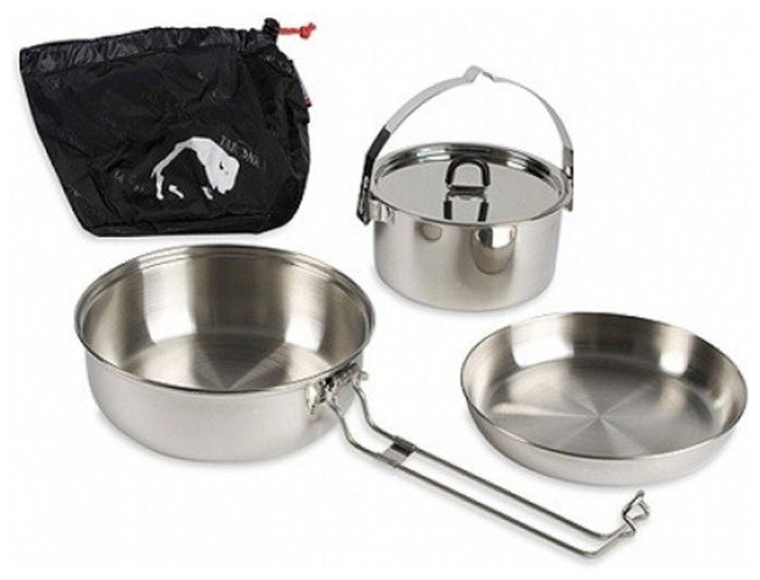 Набір посуду Tatonka Camp Set Regular, Silver