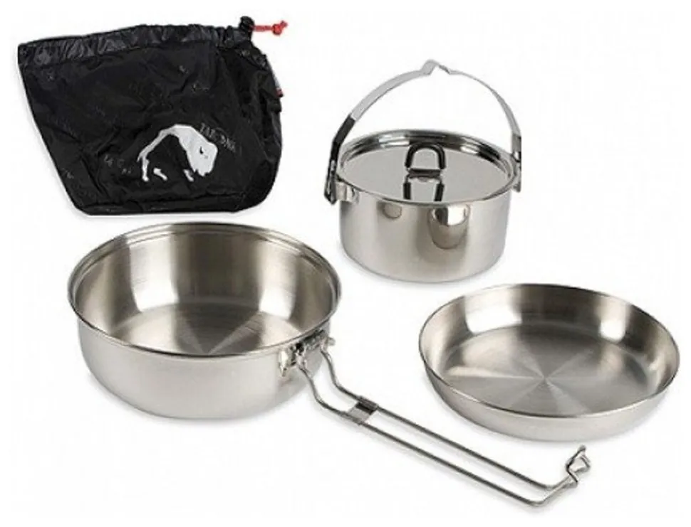 Набір посуду Tatonka Camp Set Regular, Silver (SHM_TAT 4113.000)