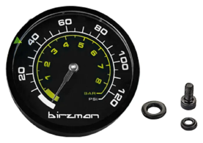 Манометр Birzman 120psi Maha Push & Twist MTBII
