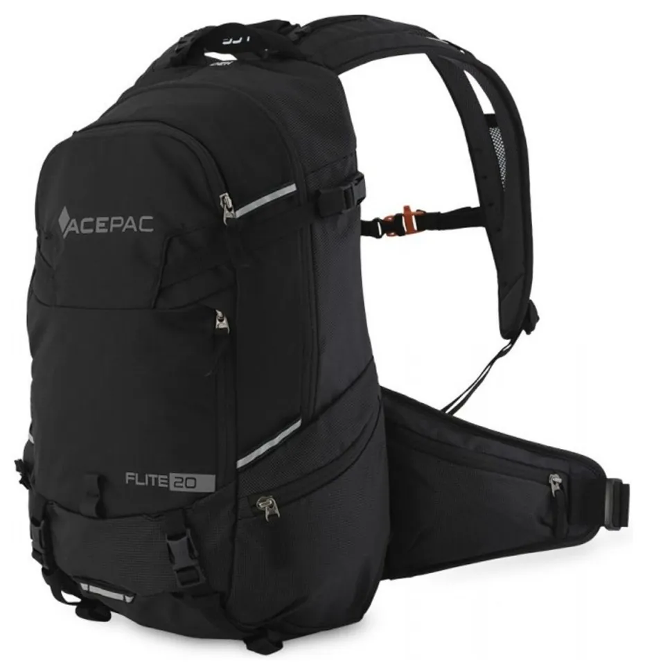 Рюкзак велосипедний Acepac Flite 20, Black (SHM_ACPC 206709)
