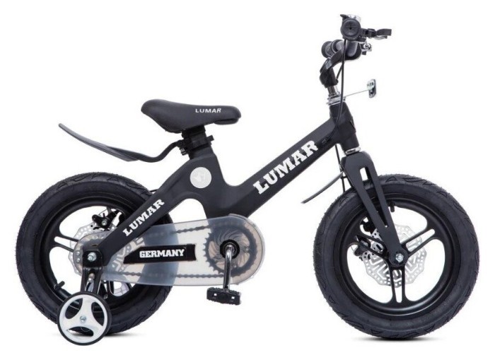 Велосипед Lumar 14 Черный матовый Велосипед Lumar 14 Черный матовый