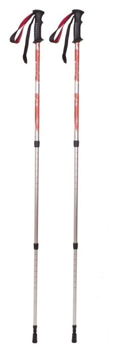 Трекінгові палиці Tramp Scout 140 Alu 6061 червоні (пара), укр, укр