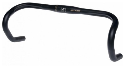 Кермо шосе "баран" алюміній. 25.4мм ZOOM DR-AL-48BE L440мм (чорний)