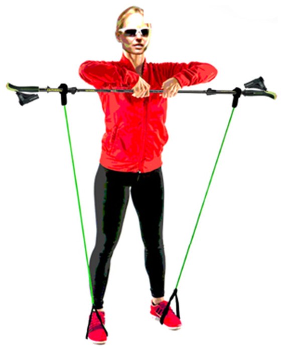 Резиновая лента для силовых тренировок Gabel Gym Power Training Rubber Green (8210011000008)