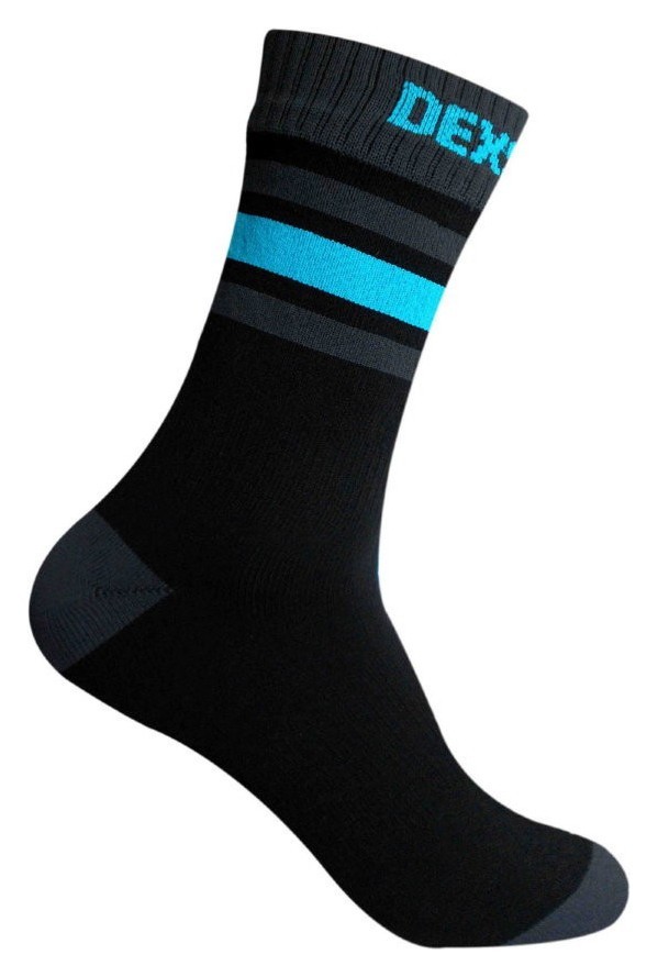 Шкарпетки водонепроникні Dexshell Ultra Dri Sports, р-р XL, з блакитною смугою, укр, укр
