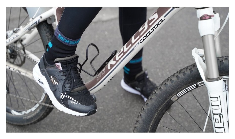 Шкарпетки водонепроникні Dexshell Ultra Dri Sports, р-р XL, з блакитною смугою, укр, укр