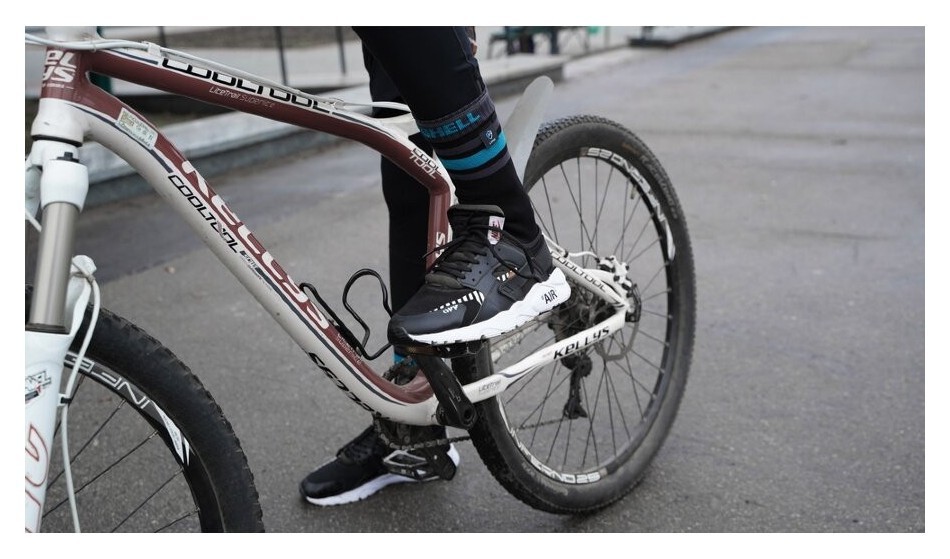 Шкарпетки водонепроникні Dexshell Ultra Dri Sports, р-р XL, з блакитною смугою, укр, укр