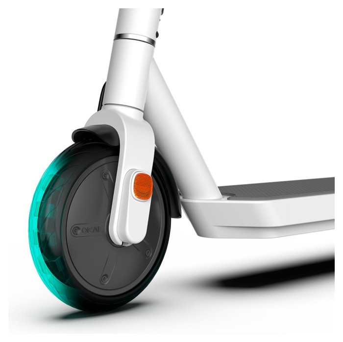Електросамокат OKAI ES20-NEON White 9", 300(600)W, 9.8Ah, 40km, 25km\h, 20%, NFC, App, 16kg