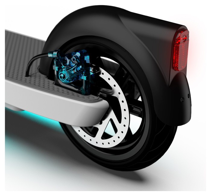 Електросамокат OKAI ES20-NEON White 9", 300(600)W, 9.8Ah, 40km, 25km\h, 20%, NFC, App, 16kg