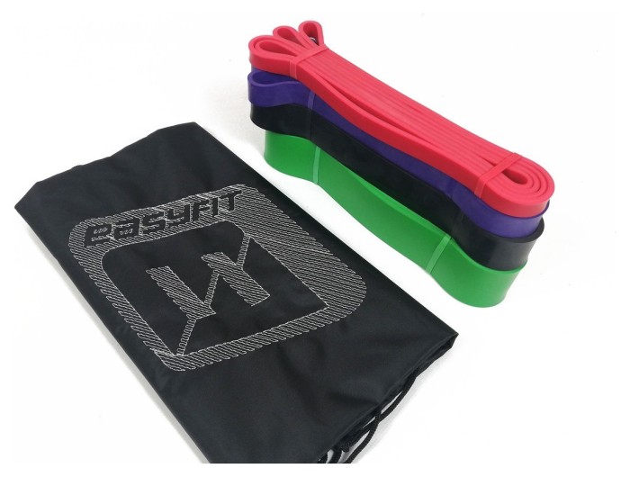 Резиновые петли EasyFit: набор 2-65 кг (4 шт)