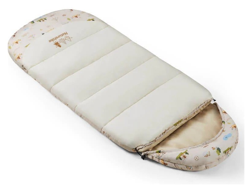 Детский спальник с капюшоном Naturehike B300 CNH22SD001, бежевый