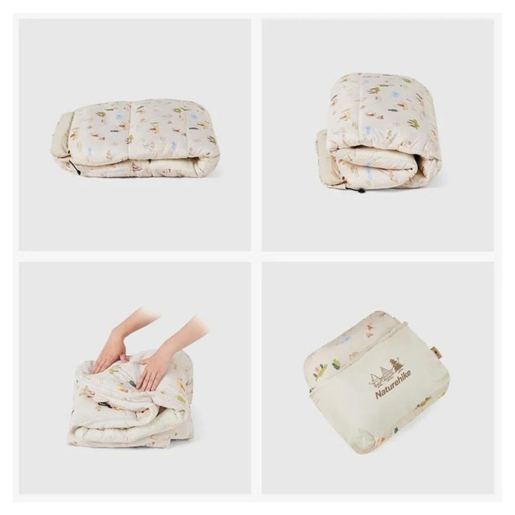 Детский спальник с капюшоном Naturehike B300 CNH22SD001, бежевый