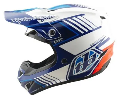 Мотошолом TLD GP PRO HELMET; SEGMENT [BLUE] XL
