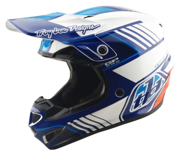 Мотошолом TLD GP PRO HELMET; SEGMENT [BLUE] XL
