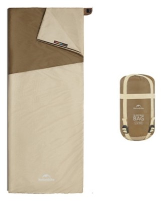 Спальный мешок Naturehike LW180 CNK2550WS026 Sunny Day PL01, (14°C) XL коричневый