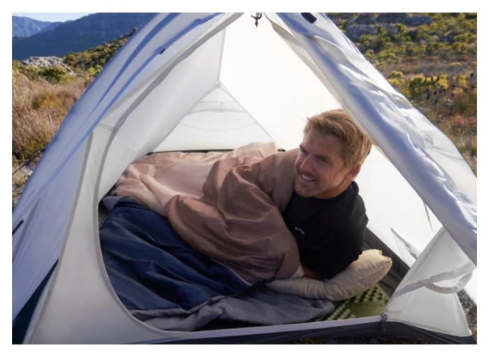 Спальный мешок Naturehike LW180 CNK2550WS026 Sunny Day PL01, (14°C) XL коричневый