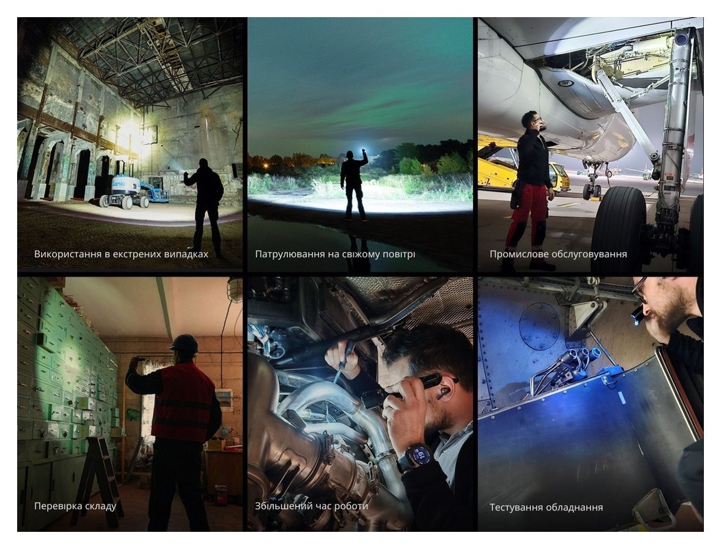 Ліхтар професійний Fenix WF25RM з магнітною зарядкою, укр, укр