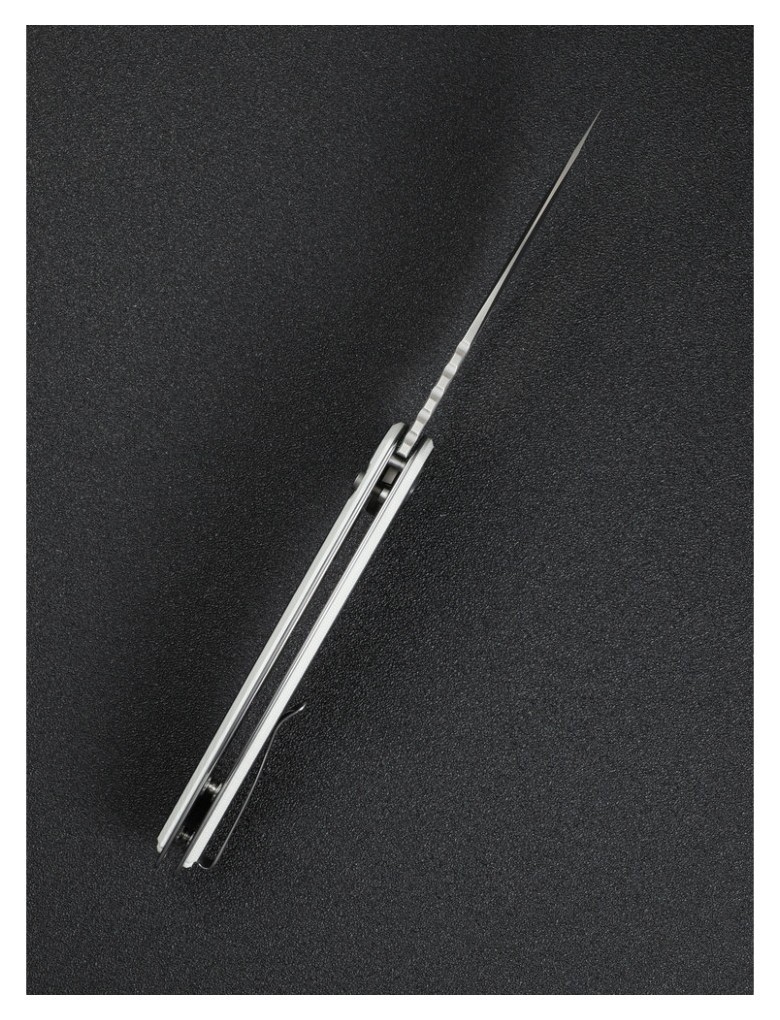 Ніж складаний туристичний Sencut Squiggy, (9.9 см) 9Cr18MoV / G10 чорно-білий, укр, укр