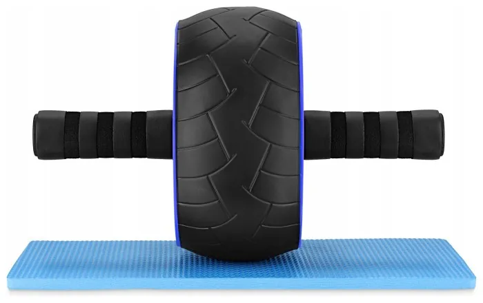 Ролик (гімнастичне колесо) для преса 4FIZJO Ab Wheel XL Black/Blue (P-5907739314437)