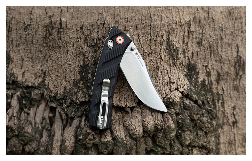 Ніж складаний Ruike P856-B чорний, укр, укр