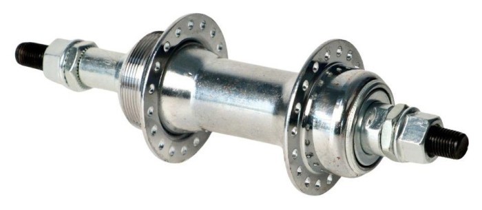 Втулка задняя Vbr FR Сталь 36H 14G под гайку OLD-135мм 9,5*175мм черный VLT SF-A03 одинарная резьба