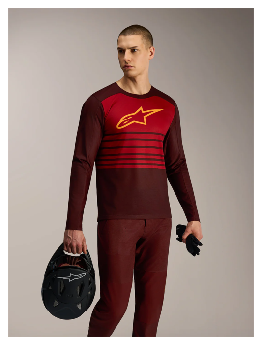 Джерсі Alpinestars A-DURA ELITE LS JERSEY 2.0 BORDEAUX, L
