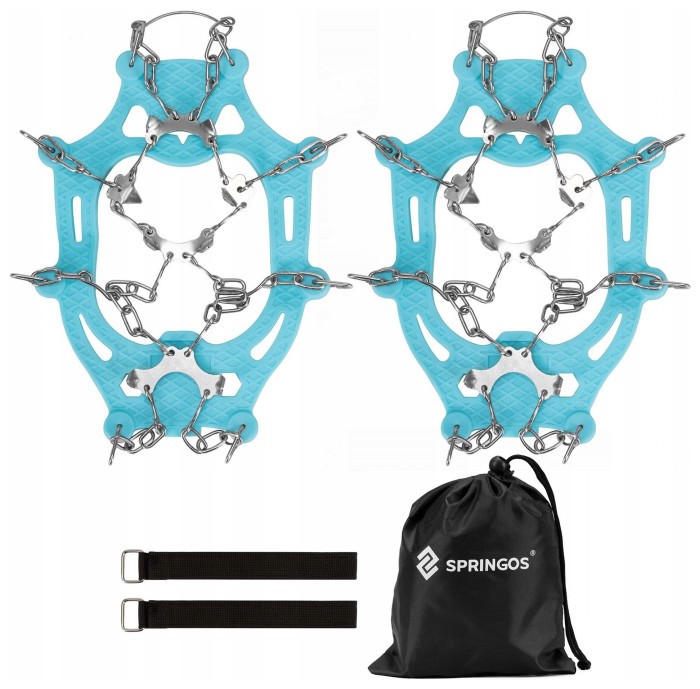 Ледоходы на обуви Springos Size M CS0166 Sky Blue