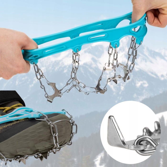 Ледоходы на обуви Springos Size M CS0166 Sky Blue