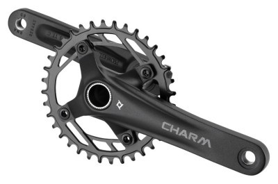 Велосипедные шатуны (комплект) Pro Wheel CHARM-FD04S-TT 34T 175мм Black (CK0743)