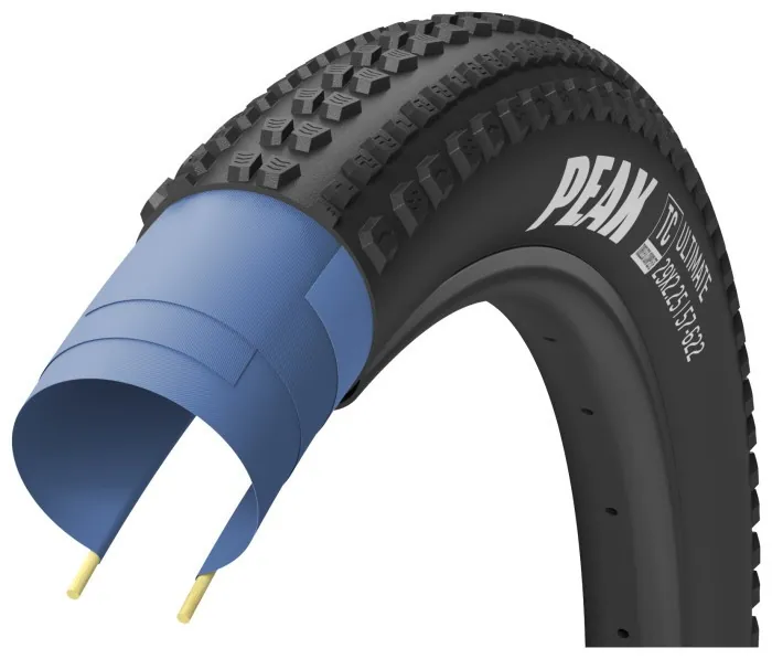 Покришка 27.5x2.25 (57-584) GoodYear PEAK tubeless complete, folding, black, 120tpi