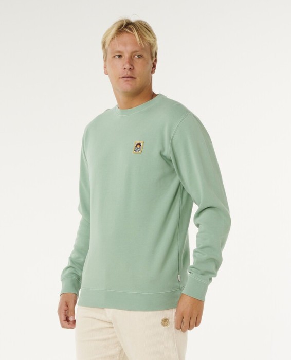 Кофта Rip Curl ( 0AMMFL ) PACIFIC RINSE PATCH CREW 2026