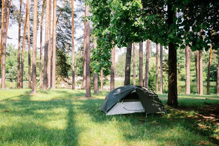 Намет Tramp Cloud 2 Si темно-зелений, укр, укр