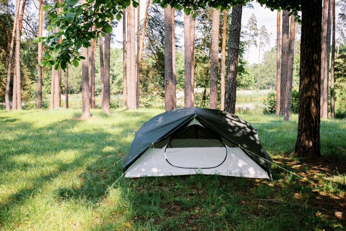 Намет Tramp Cloud 2 Si темно-зелений, укр, укр