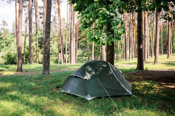 Намет Tramp Cloud 2 Si темно-зелений, укр, укр