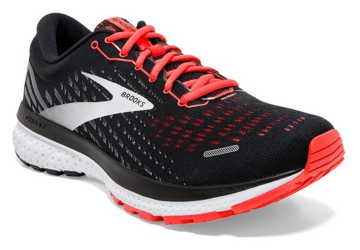 Кроссовки женские Brooks GHOST 13 W 41 (9.5US) 061 Black/ebony/coral (1203381B061)