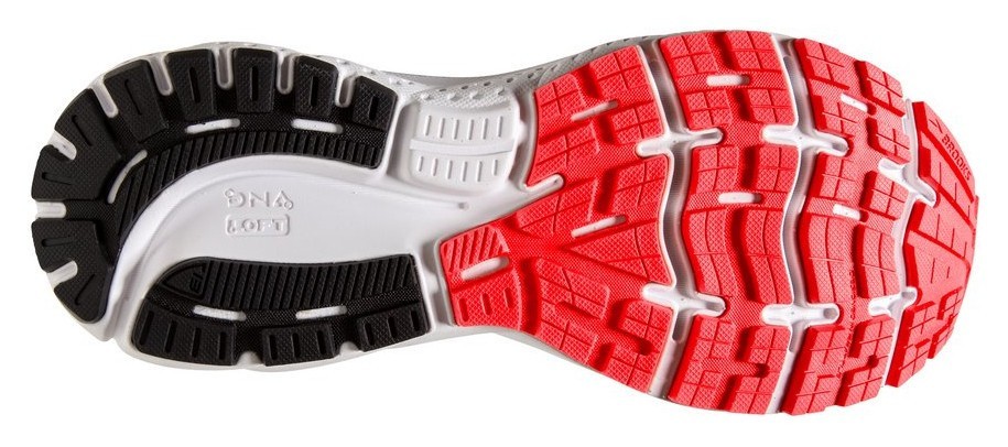 Кроссовки женские Brooks GHOST 13 W 41 (9.5US) 061 Black/ebony/coral (1203381B061)