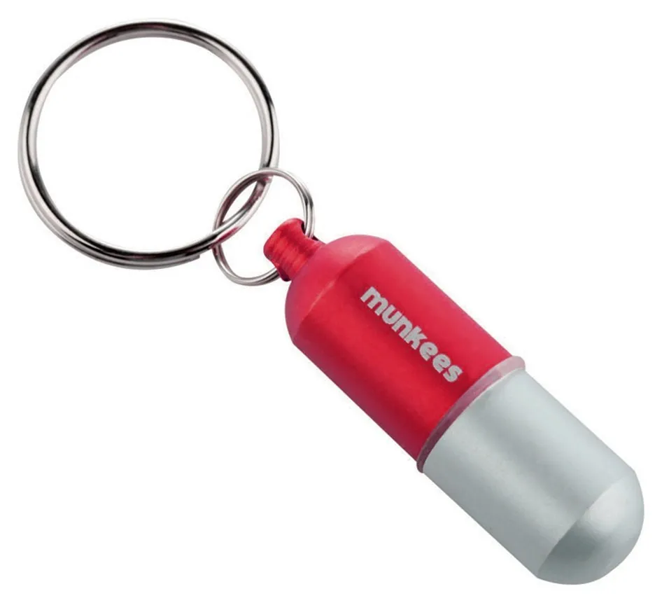 Munkees 3625 брелок Waterproof Capsule Small red (3625-RD)