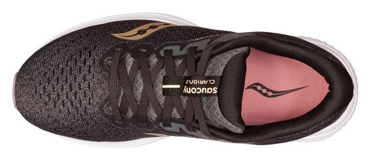 Кроссовки женские для бега Saucony CLARION 2 W 38 (7.0US) Charcoal/roseater (10553-3S)