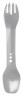 Ложка-вилка Lifeventure Ellipse Spork light grey, укр Фото - 1