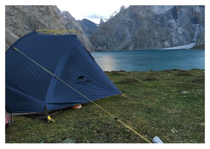 Намет двомісний Naturehike Tagar NH17T180-J, темний блакитний, укр, укр
