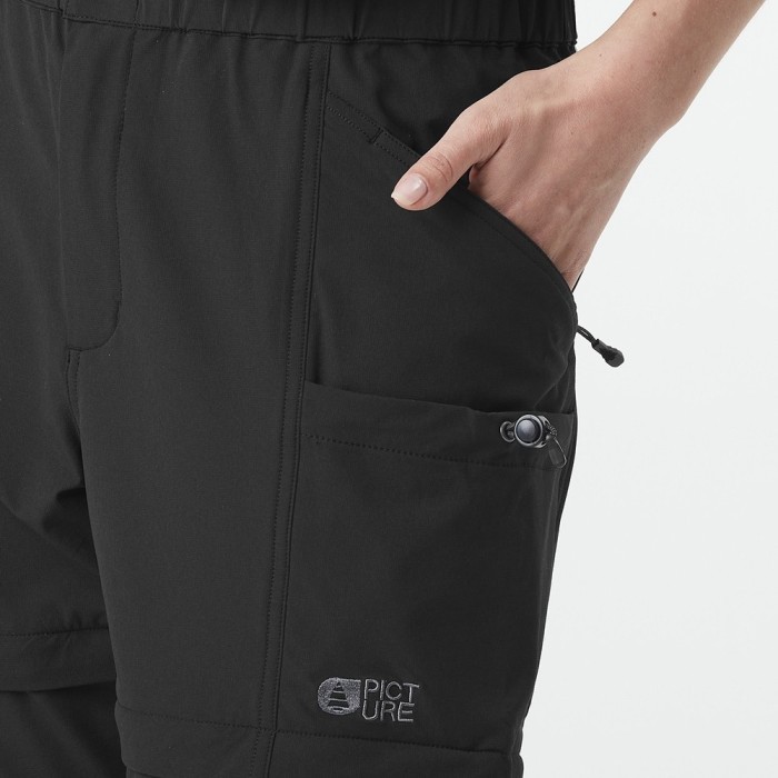 Picture Organic штани трекінгові Outif 2in1 Stretch W black L