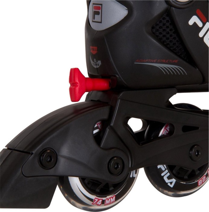 Фітнес ролики Fila ( 010620140 ) X-ONE BLACK/RED 2021