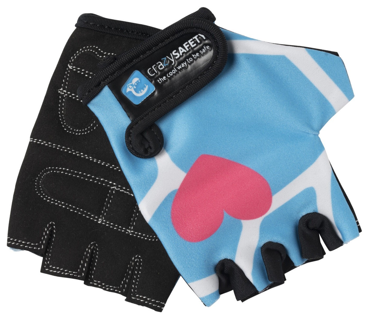 Перчатки Crazy Safety Blue Giraffe