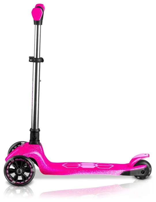 Детский самокат трехколесный Ricokids Jelly розовый