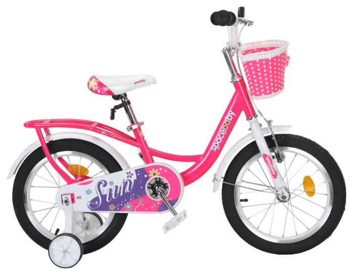 Велосипед ST 16" SPACE KID SUN BH рама-9" рожевий 2026, укр, укр