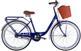 Велосипед ST 26" Dorozhnik LUX Velosteel рама-17" сиреневый 2025
