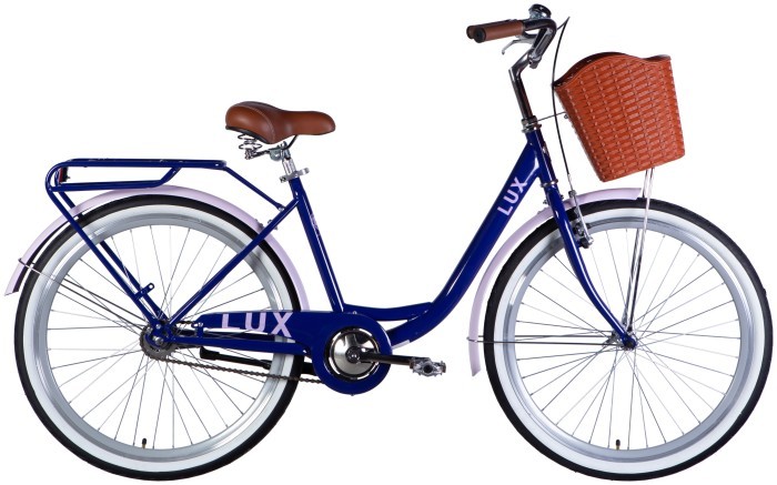Велосипед ST 26" Dorozhnik LUX Velosteel рама-17" бузковий 2025, укр, укр