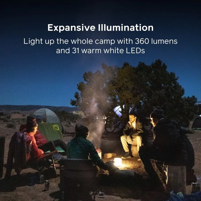 Ліхтар для кемпінгу Biolite Luci Charge 360, 360 люмен