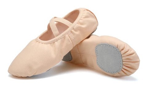 Балетки танцювальні бежевий Bavar Sport (25), укр, укр